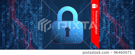 Data security Illustrates cyber data or information privacy idea. Color abstract internet technology. Data security Illustrates cyber data or information privacy idea. Color abstract internet technology. 96460971