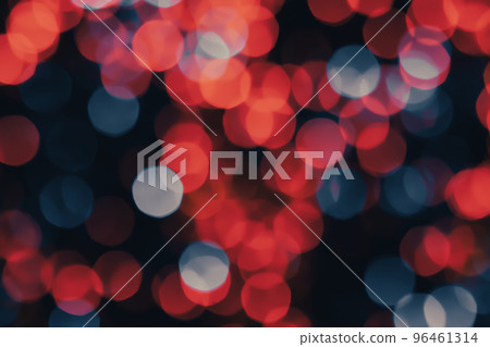 Bokeh vintage red glitter lights background 96461314