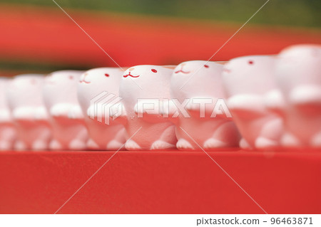 京都市左京區岡崎神社的兔子簽 京都市左京區岡崎神社的兔子簽 96463871