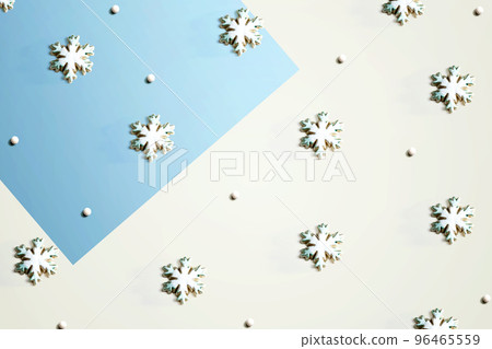 Christmas snowflake pattern 96465559