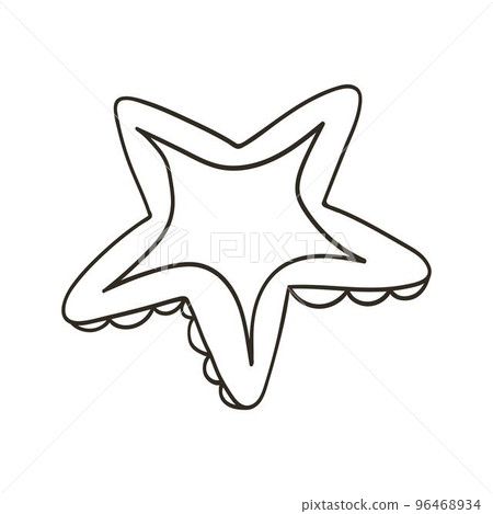Monochrome Illustrations in hand draw style Monochrome Illustrations in hand draw style 96468934