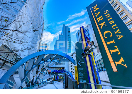 澀谷Mark City West，東京都澀谷站前的街道 96469177