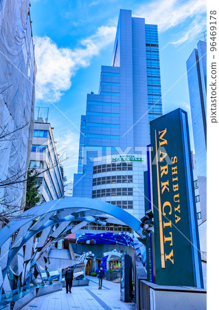 Shibuya Mark City West, the streets in front of Shibuya Station, Tokyo Shibuya Mark City West, the streets in front of Shibuya Station, Tokyo 96469178