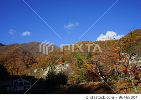 秋天的釜石礦山遺址 秋天的釜石礦山遺址 96469804