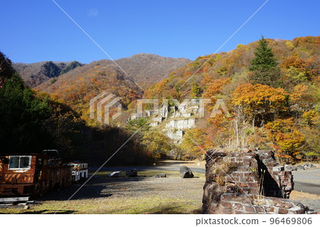 秋天的釜石礦山遺址 96469806
