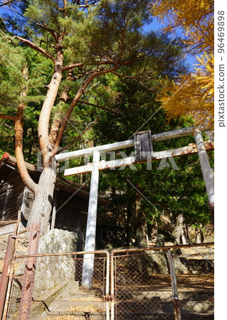 Kamaishi mine site in autumn 96469898