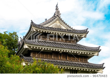 Nishio castle ruins 96470483