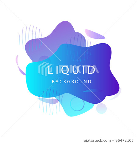 Abstract Liquid Logo Shape. Water Paint Design, Abstract Modern Element Vector. Colored Gradient.Illustration Banner Abstract Gradient Liquid Shape Abstract Liquid Logo Shape. Water Paint Design, Abstract Modern Element Vector. Colored Gradient.Illustration Banner Abstract Gradient Liquid Shape 96472105