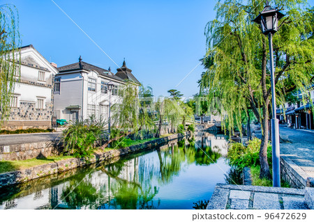 岡山縣倉敷市～倉敷美觀地區街景～ 96472629