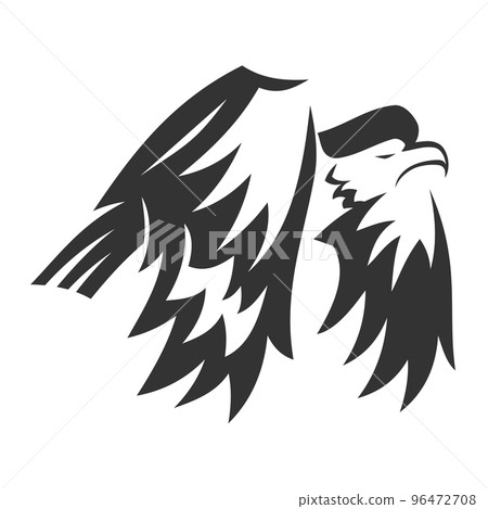Eagle Logo Vector animal design Icon Illustration Brand Identity 96472708