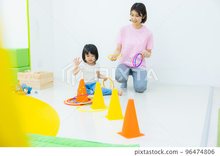 幼兒體育課形象 96474806