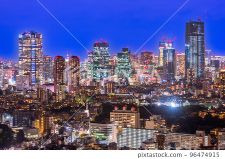 東京惠比壽花園廣場的夜景 東京惠比壽花園廣場的夜景 96474915