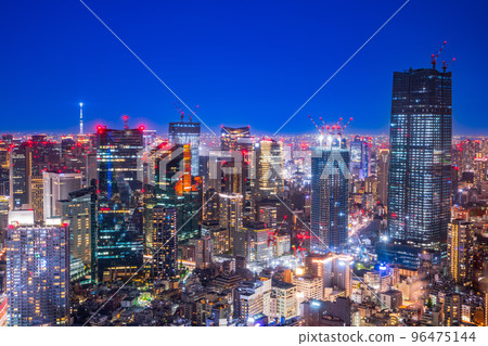 Night view from Roppongi Hills, Tokyo 96475144