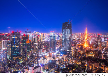 Night view from Roppongi Hills, Tokyo 96475147