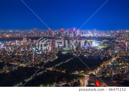 Night view from Roppongi Hills, Tokyo 96475152