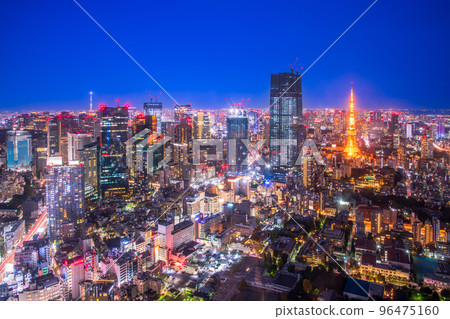 Night view from Roppongi Hills, Tokyo 96475160