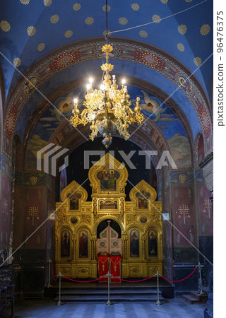 Altar of old Panteleimon Cathedral of the Christian New Athos Simon-Kananite Monastery in Abkhazia Altar of old Panteleimon Cathedral of the Christian New Athos Simon-Kananite Monastery in Abkhazia 96476375