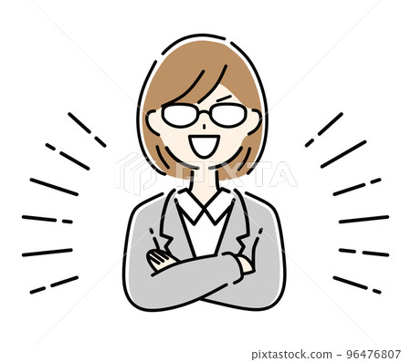 Confident business woman Confident business woman 96476807