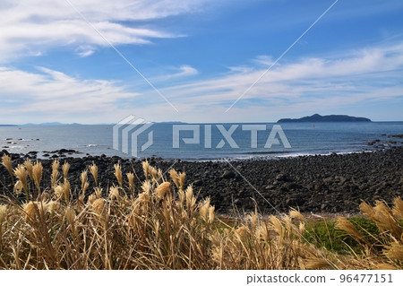 秋天的波多岬景觀，佐賀 96477151