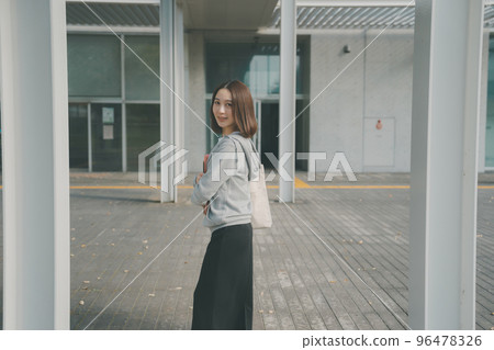 female college student, College Student, college student 96478326