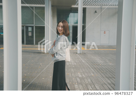 female college student, College Student, college student 96478327