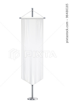 White Pennant Pedestal Composition 96480185