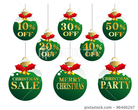 christmas ball snowfall frame green christmas ball snowfall frame green 96480207