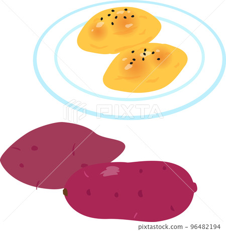 紅薯和紅薯 紅薯和紅薯 96482194