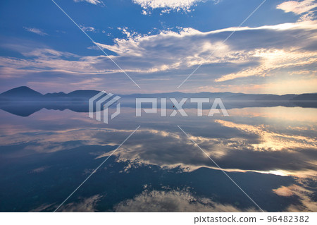 從洞爺湖圓地看洞爺湖 96482382