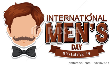 International Mens Day Poster Design 96482863