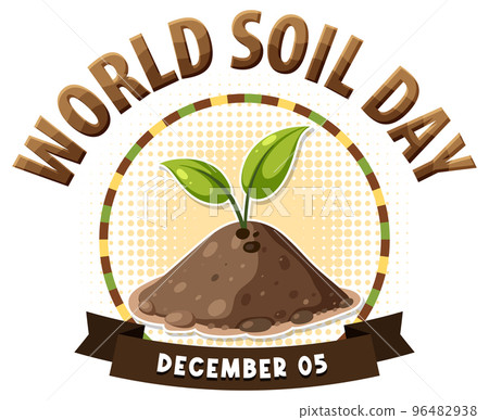 World soil day December icon 96482938
