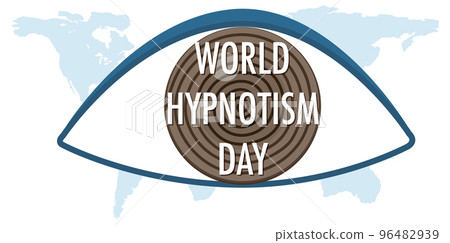 World hypnotism day January icon 96482939