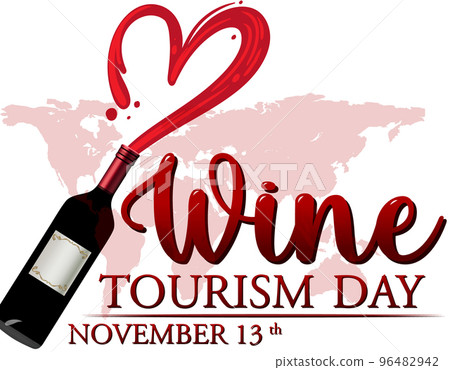 Wine Tourism Day Poster Template 96482942