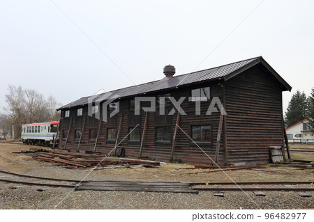 北海道陸別故鄉銀河線陸別鐵道陸別站內 96482977