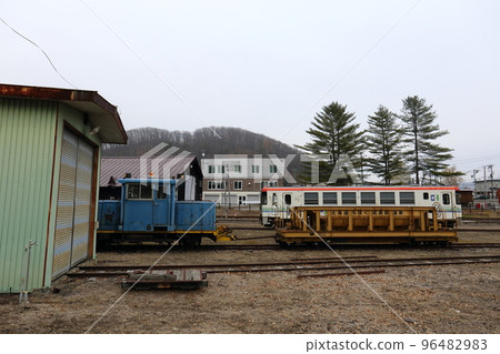 北海道陸別故鄉銀河線陸別鐵道陸別站內 北海道陸別故鄉銀河線陸別鐵道陸別站內 96482983