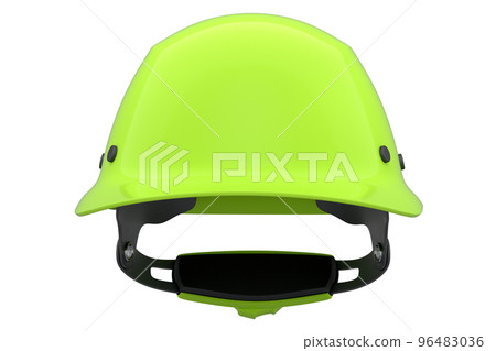 Green safety helmet or hard cap isolated on white background Green safety helmet or hard cap isolated on white background 96483036