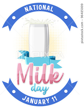 National Milk Day Banner Design 96485009