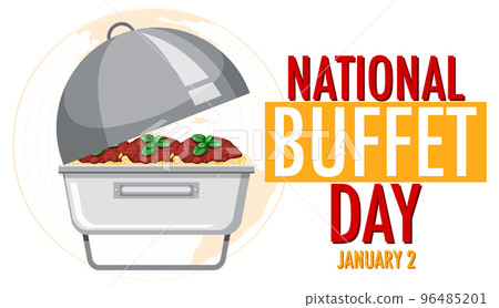 National Buffet Day Text Banner Design National Buffet Day Text Banner Design 96485201