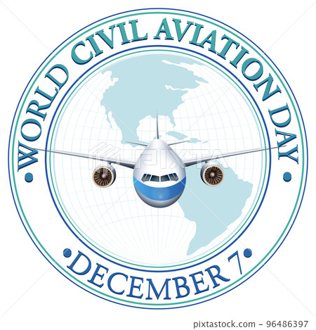 World Civil Aviation Day Banner Design 96486397