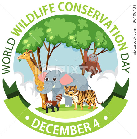 World Wildlife Conservation Day Banner Design World Wildlife Conservation Day Banner Design 96486433