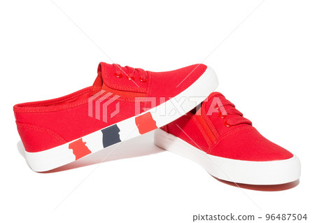 shoes on a white background 96487504