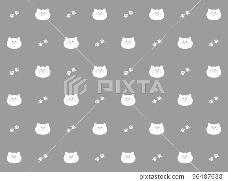 Yurukawa Cat and Paw Pattern 96487688