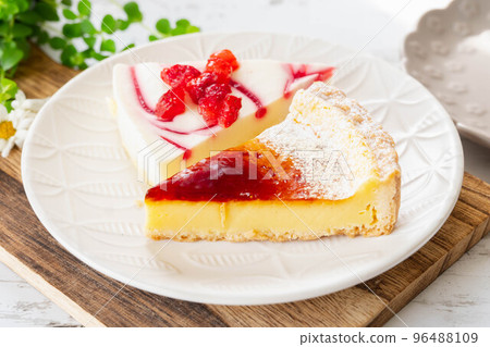 shoot cake on a plate 96488109