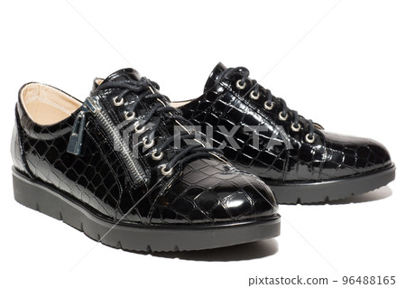 female shoes on a white background 96488165