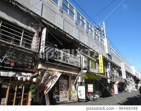 Underpass shopping street near Okachimachi Station 96488348