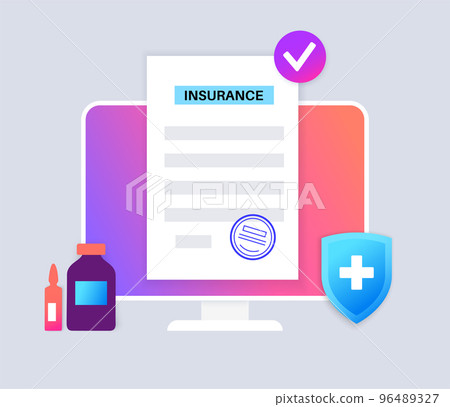Health insurance online 96489327