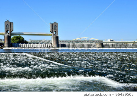 Shukugawara Dam/Tama River (Kawasaki City, Kanagawa Prefecture) [2022.10] 96489503