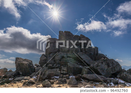 Mt. Kinpu Gojo Rock Mt. Kinpu Gojo Rock 96492760