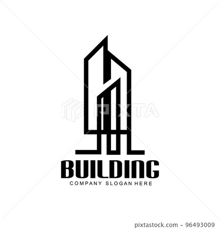 City Building Construction Logo Design Premium Quality Line Vector Illustration City Building Construction Logo Design Premium Quality Line Vector Illustration 96493009