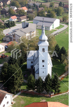 Parish Church of Saint Martin in Martinska Ves, Croatia Parish Church of Saint Martin in Martinska Ves, Croatia 96494028
